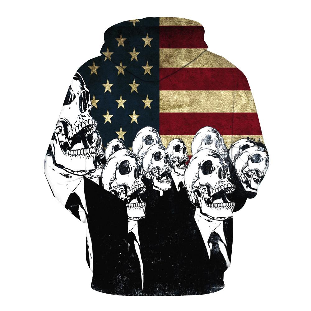 Skeleton Of America Hoodie