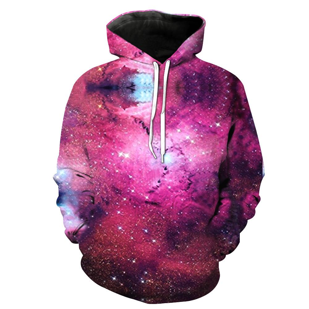 Pink Galaxy V2 Hoodie