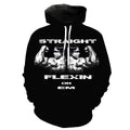Straight Flexin On Em Hoodie