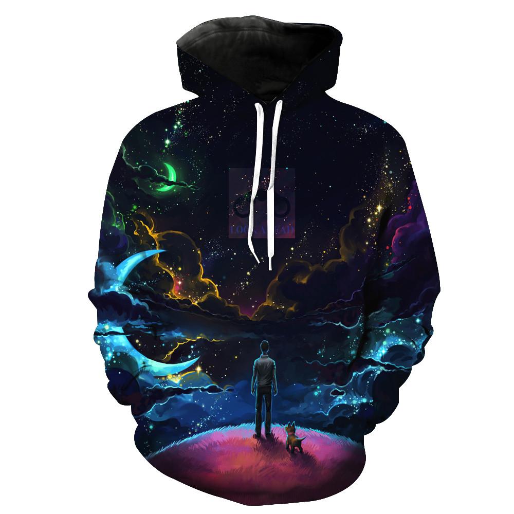 Look Ahead Under The Sky Hoodie