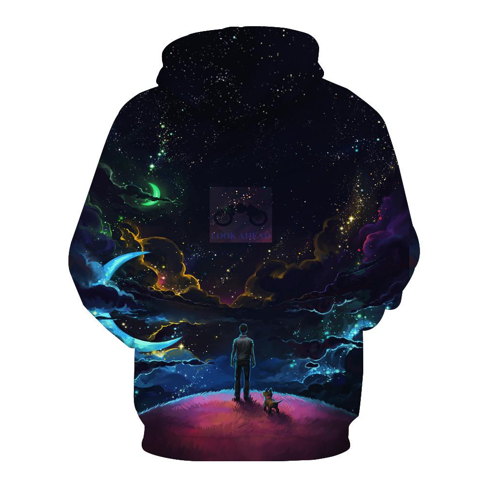 Look Ahead Under The Sky Hoodie