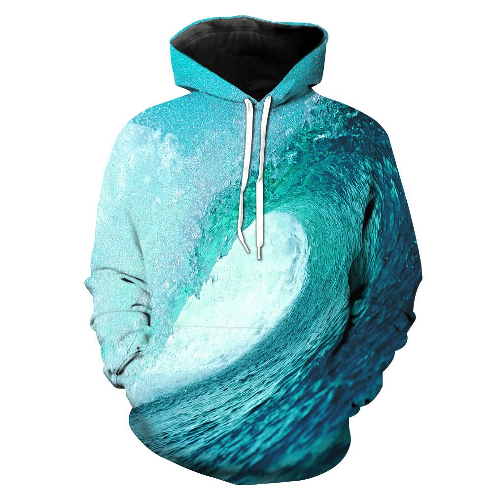 Blue Waves Hoodie