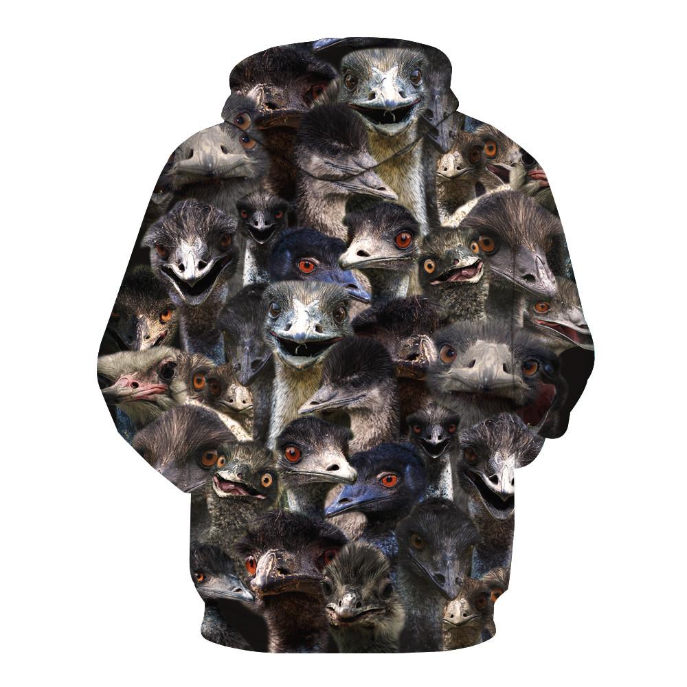 Emu Collage Hoodie