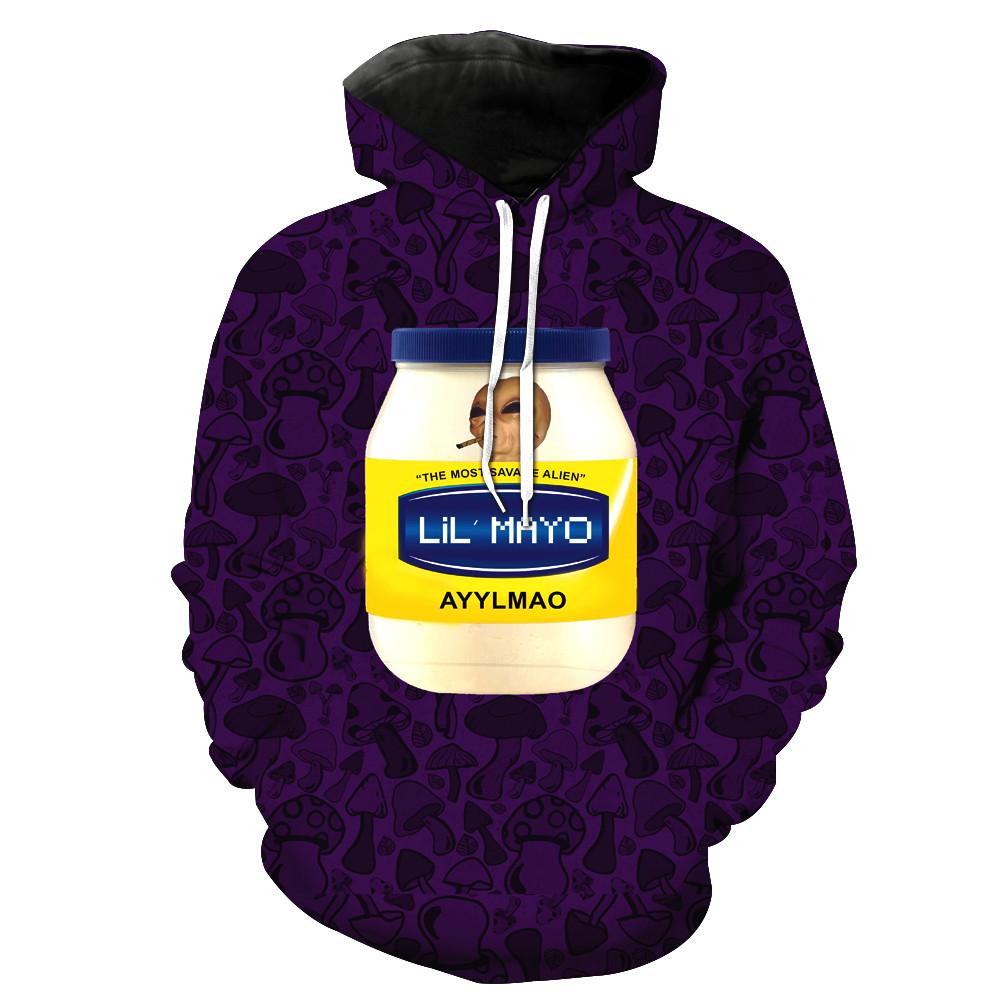 RIPNDIP's Lil Mayo The Most Savage Alien Hoodie