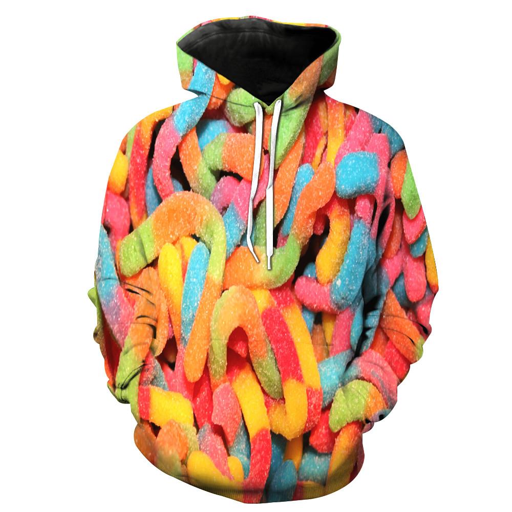 Sour Gummy Worms Hoodie