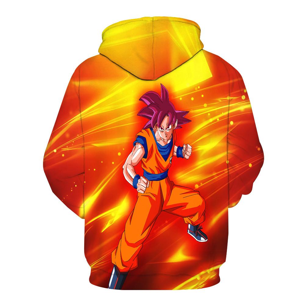 Super Saiyan God Goku Hoodie