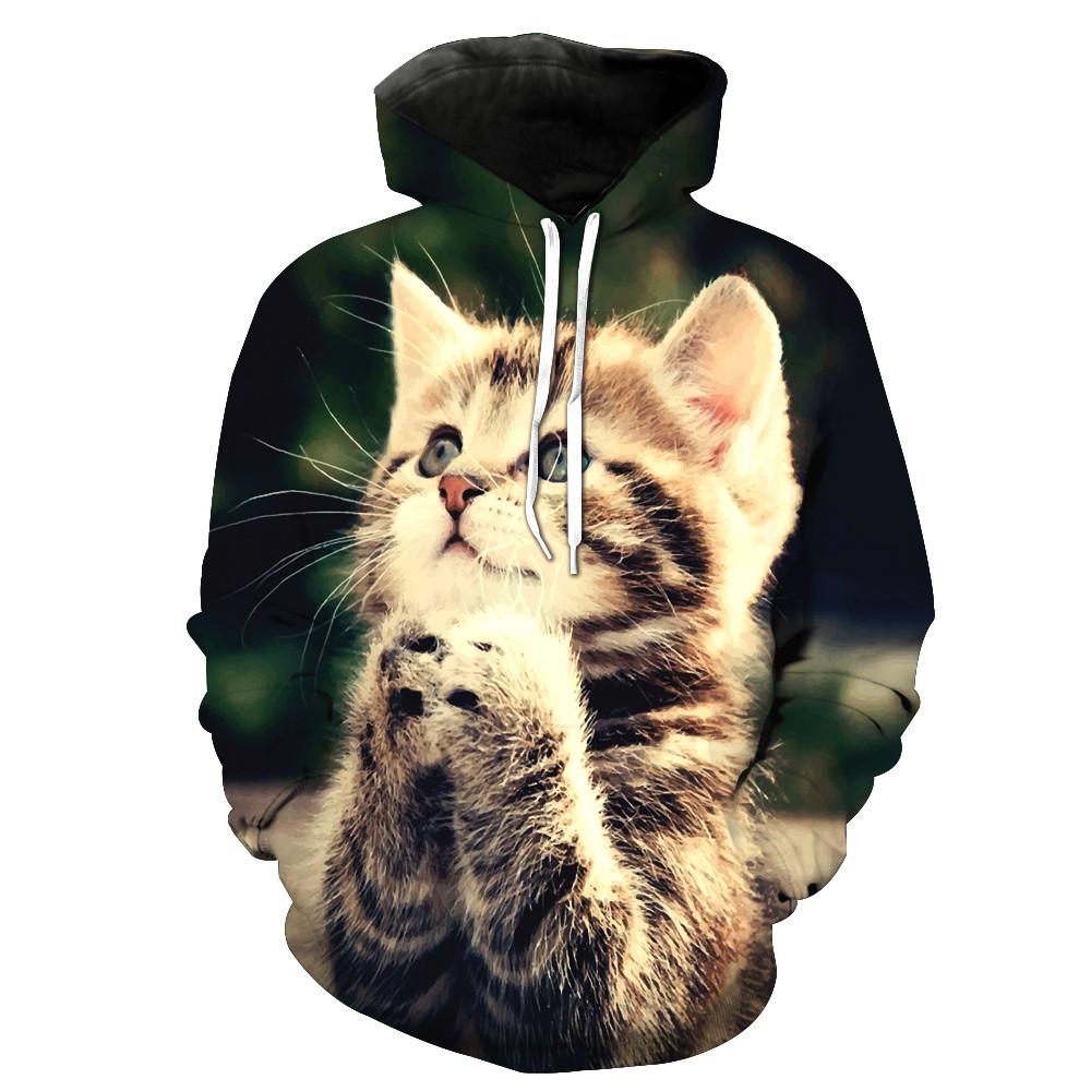 Adorable Cat Hoodie