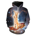 Bacon Cat In Space Hoodie