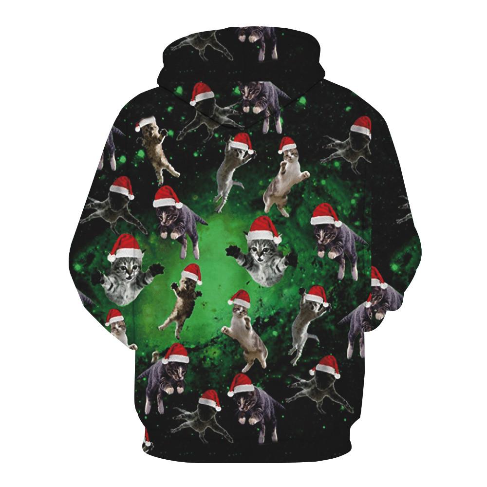 Christmas Cats Hoodie
