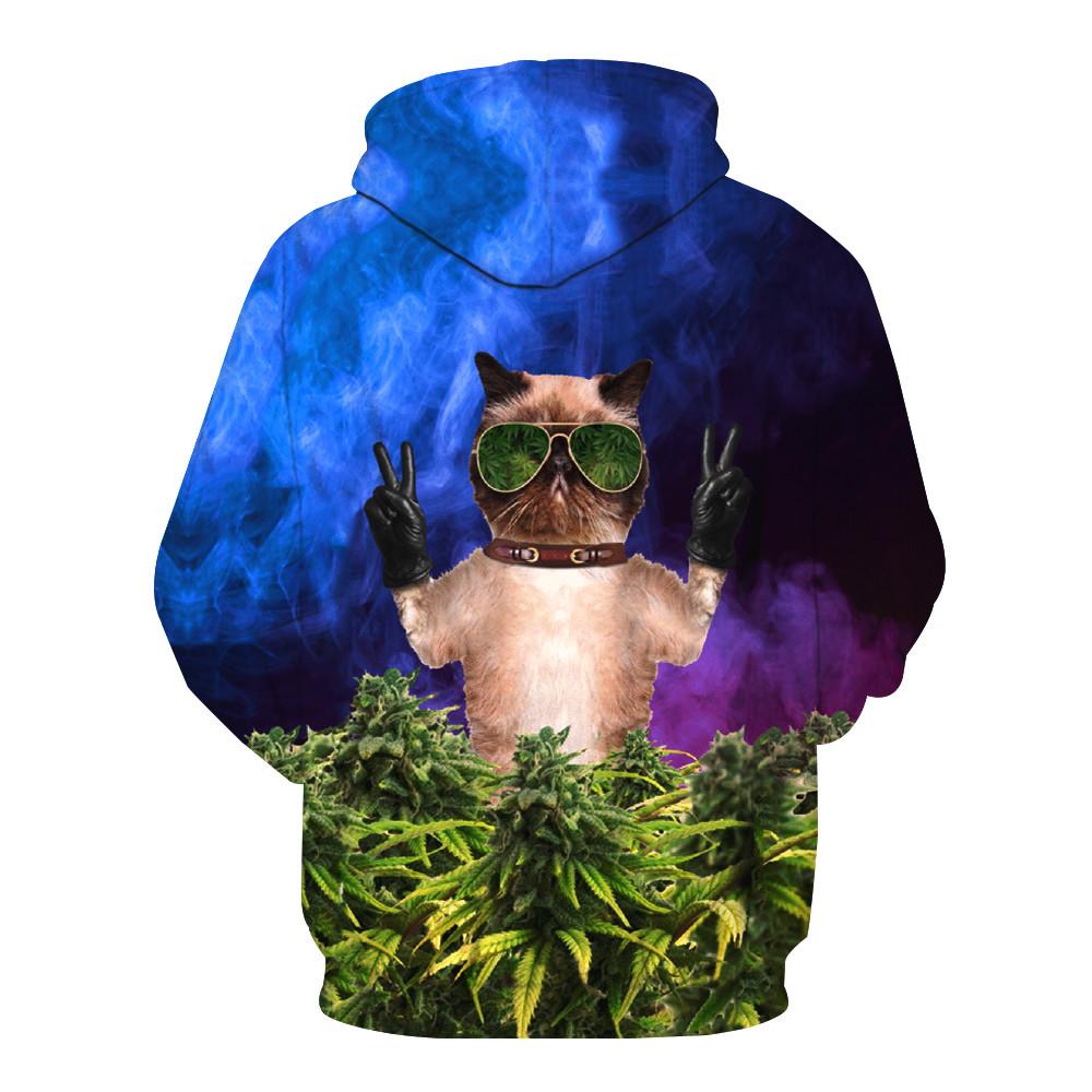 420 Cat Hoodie