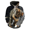 Cat Godzilla Hoodie