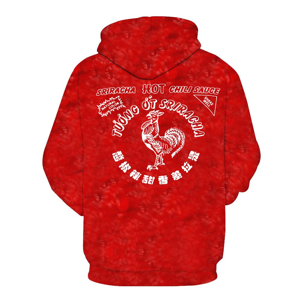 Sriracha HOT Chili Sauce Hoodie
