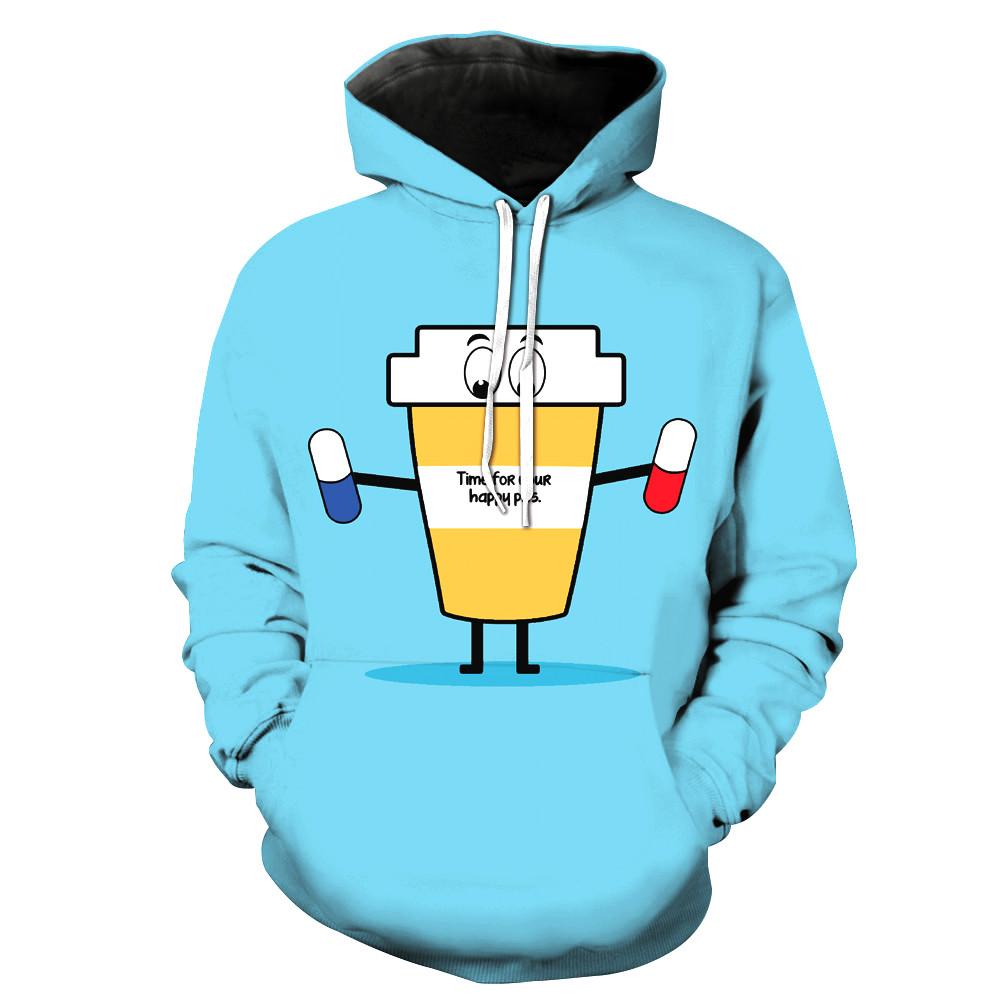 Time For Your Happy Pills Hoodie