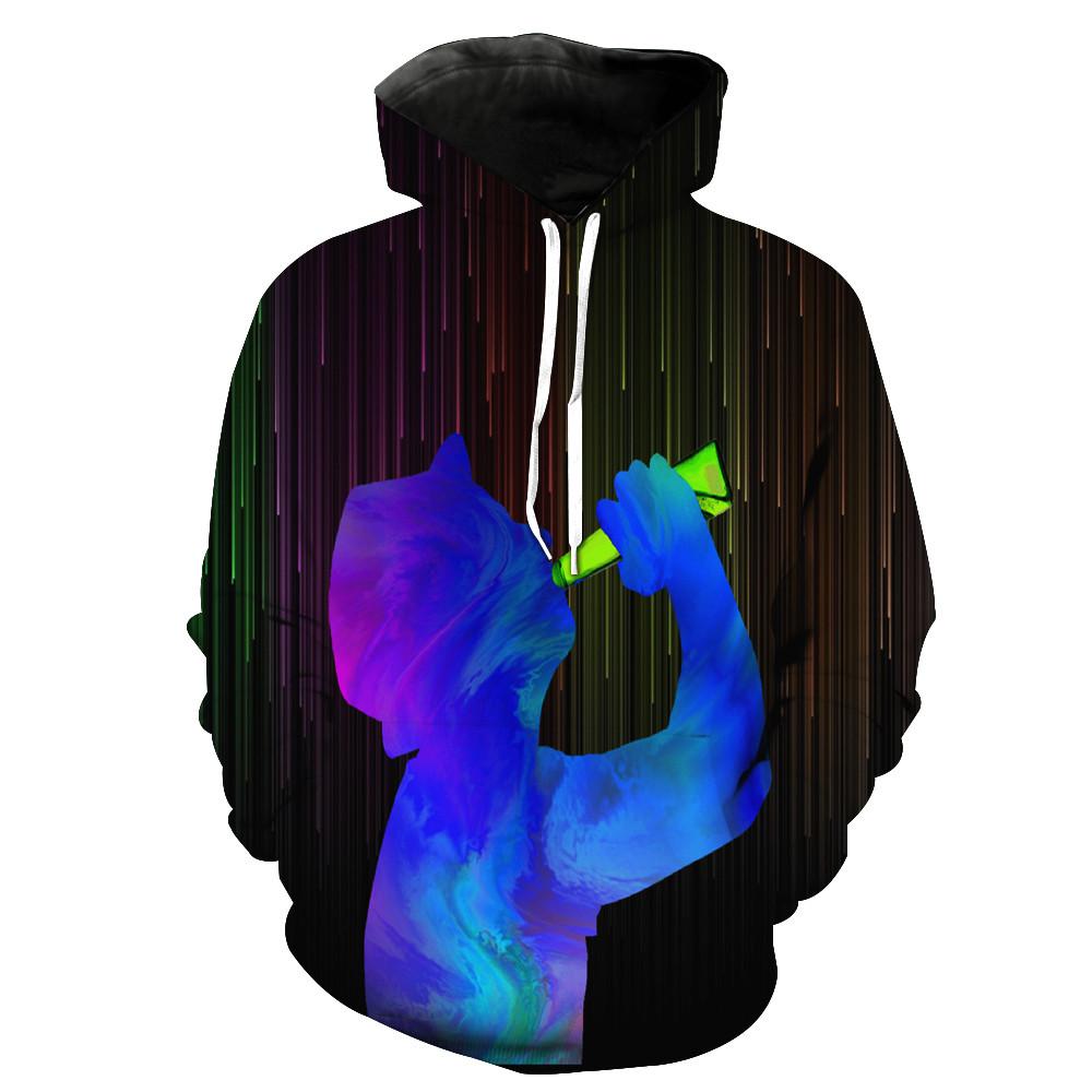 Night At The Bar Hoodie