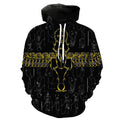 Gold Egyptian Eagle Hoodie