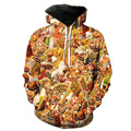 Taco Bell Collage Hoodie