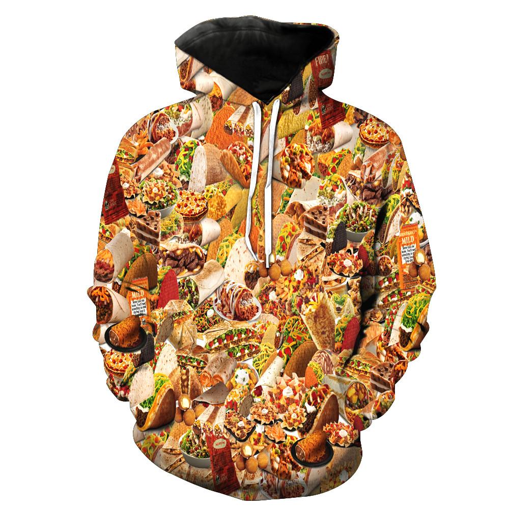 Taco Bell Collage Hoodie