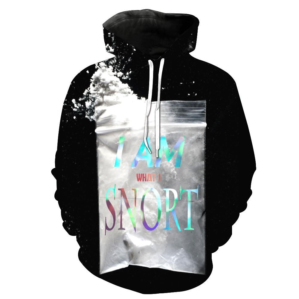 I AM WHAT I SNORT Hoodie