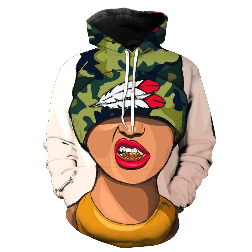 Gold Grill Gutta Chick Hoodie
