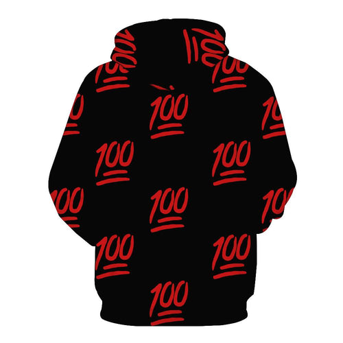 100 Emoji V2 Hoodie