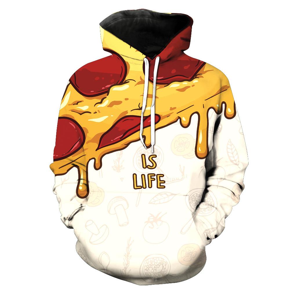 Pepperoni Pizza Is Life Hoodie