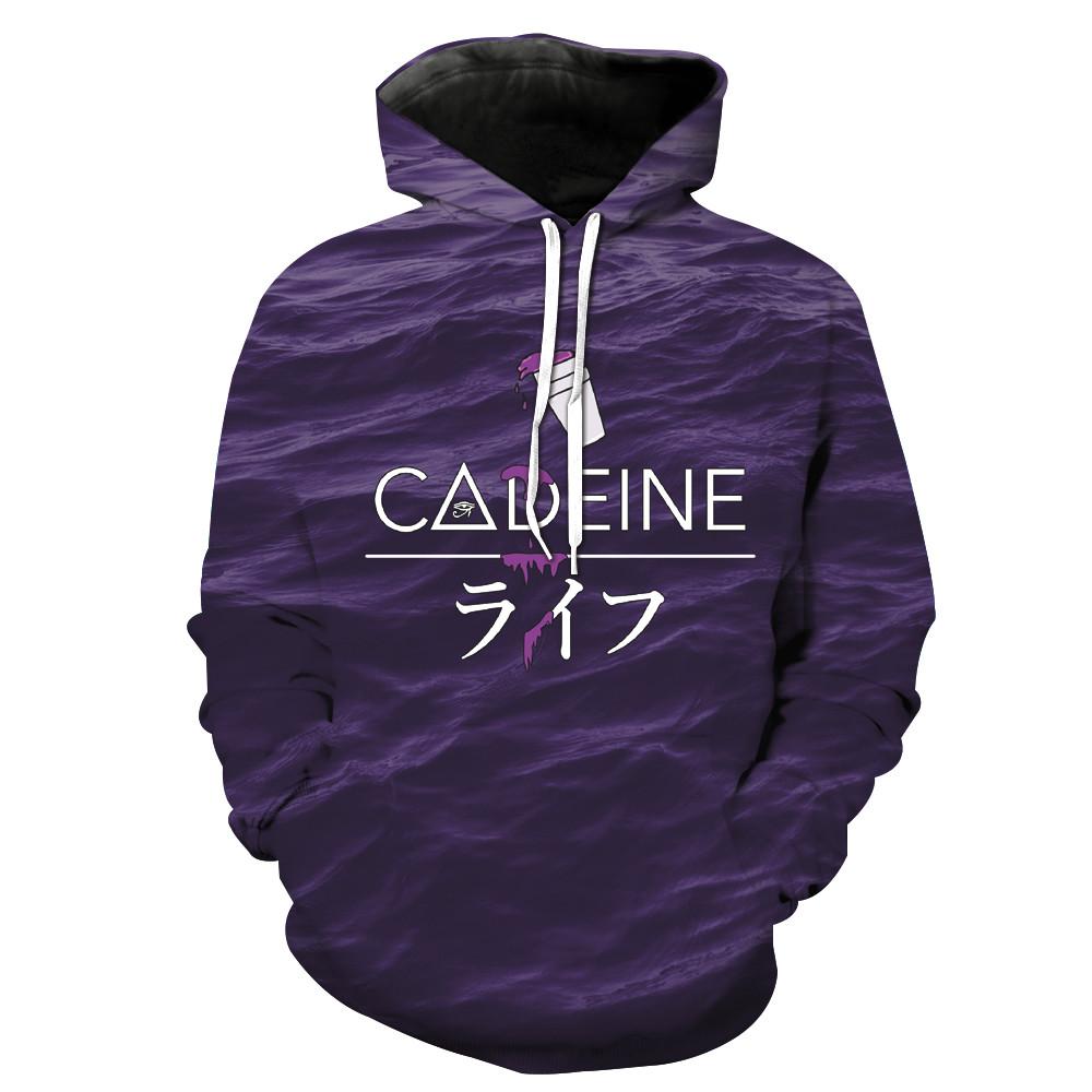 Codeine Waves Vaporwave Hoodie