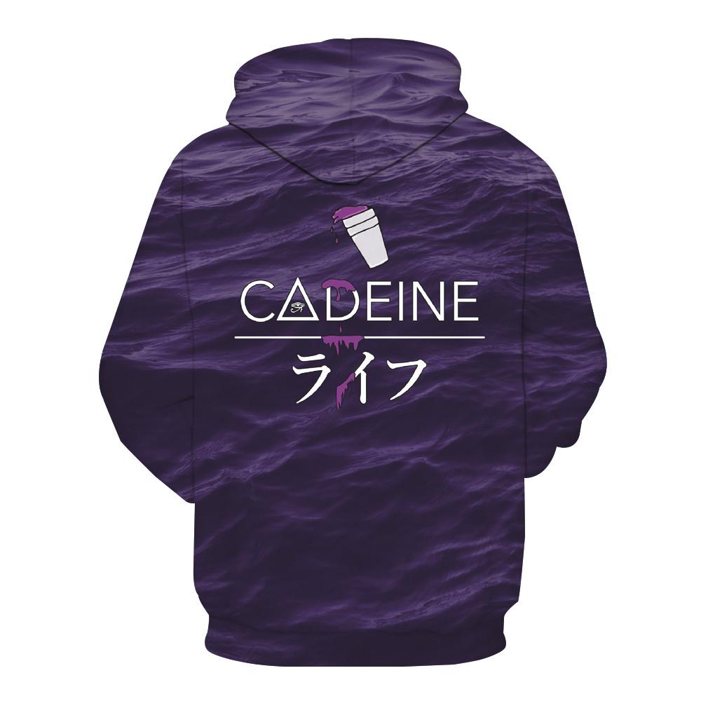 Codeine Waves Vaporwave Hoodie