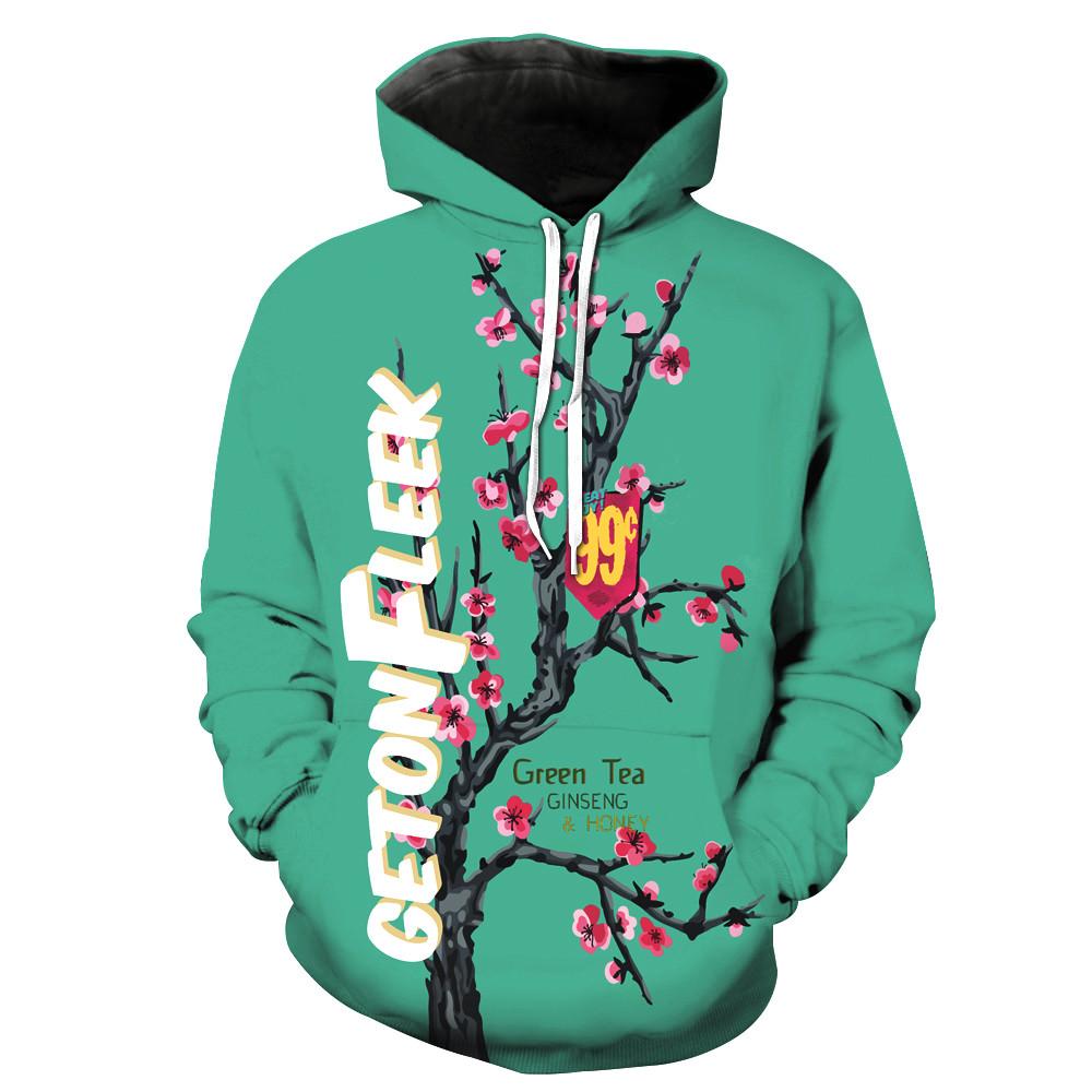 Green Tea Ginseng and Honey Arizona Hoodie