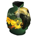 Fire Breathing Cat Hoodie