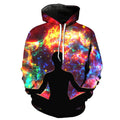 Yoga Cosmic Space Meditation Hoodie