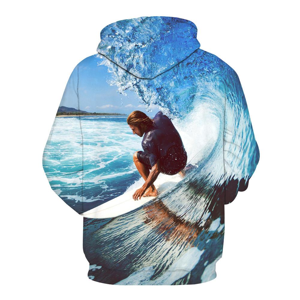 Surfing The Waves Hoodie