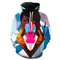 Geometric Monkey Hoodie
