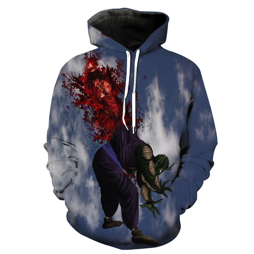 Kid Goku Kills King Piccolo Hoodie