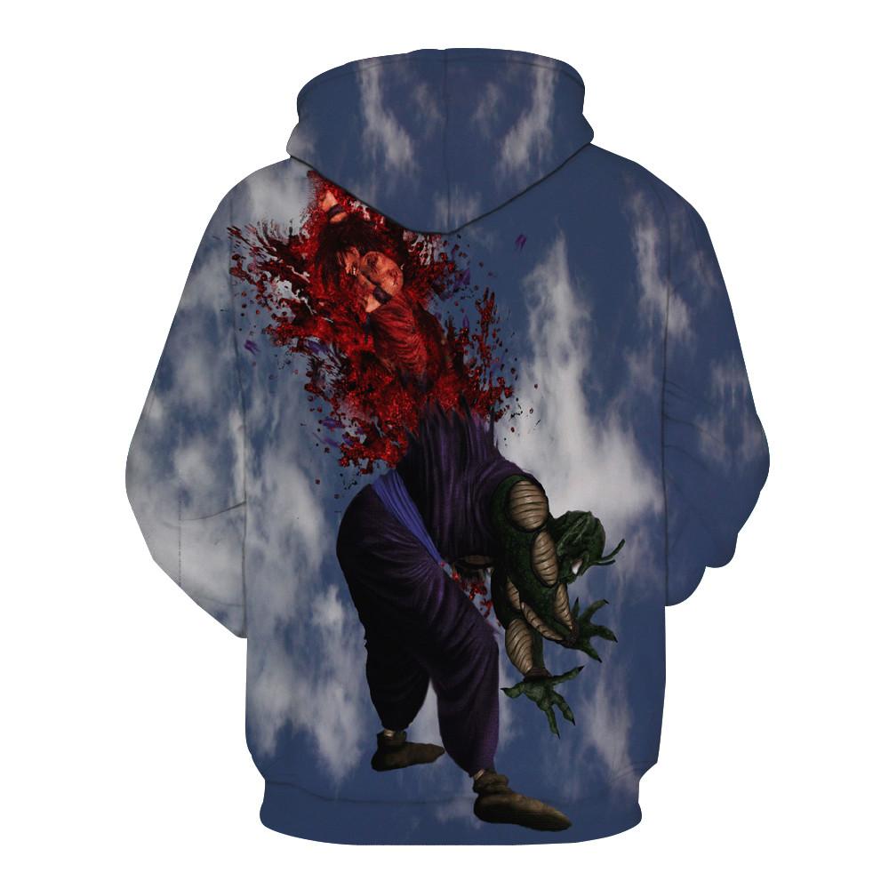 Kid Goku Kills King Piccolo Hoodie
