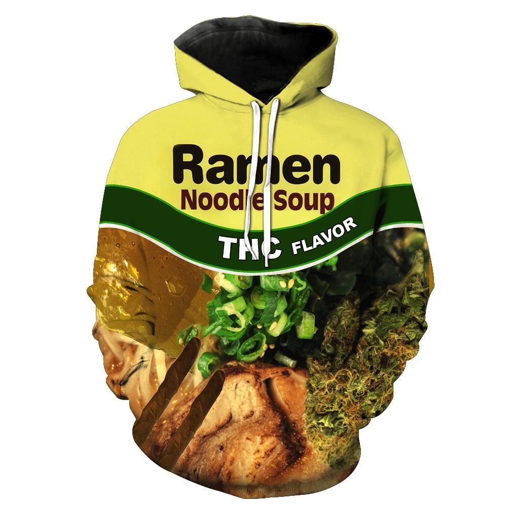 Ramen Noodle Soup THC Flavor Hoodie