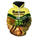 Ramen Noodle Soup THC Flavor Hoodie