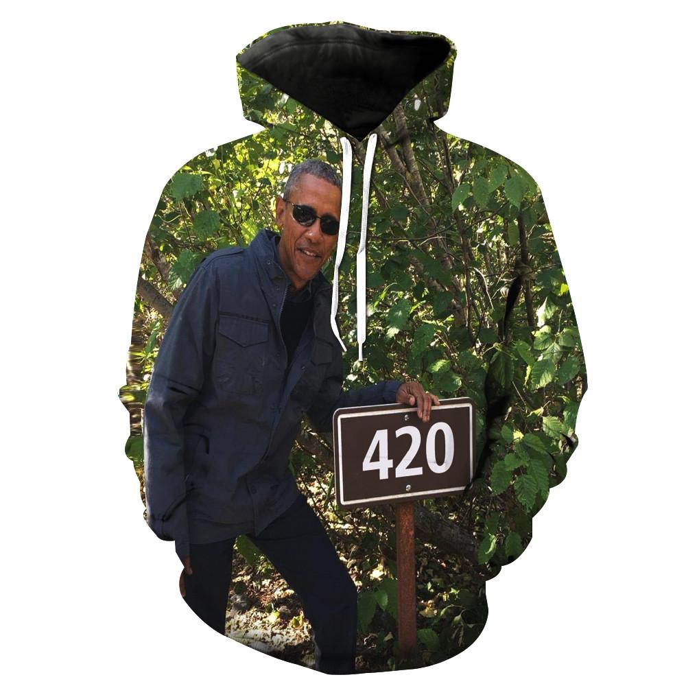 Obama 420 Hoodie