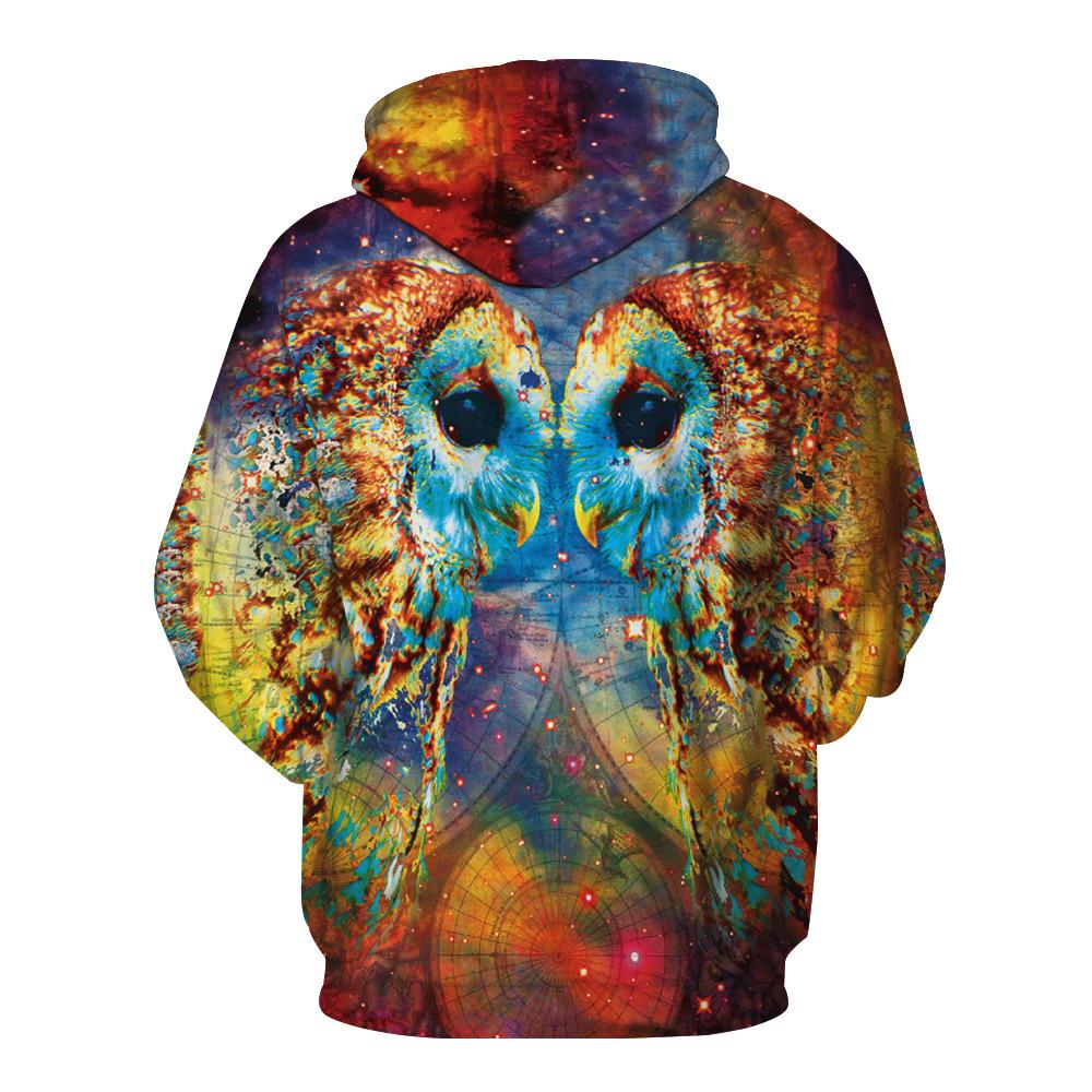Neon Owls Hoodie