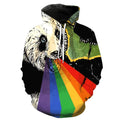 Rainbow Vomiting Panda Hoodie