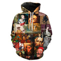 Famous Paintings Collage Hoodie