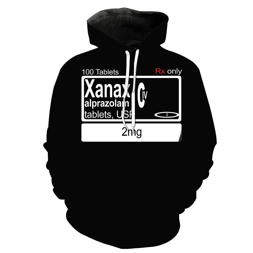 Xanax Prescription Dosage Hoodie
