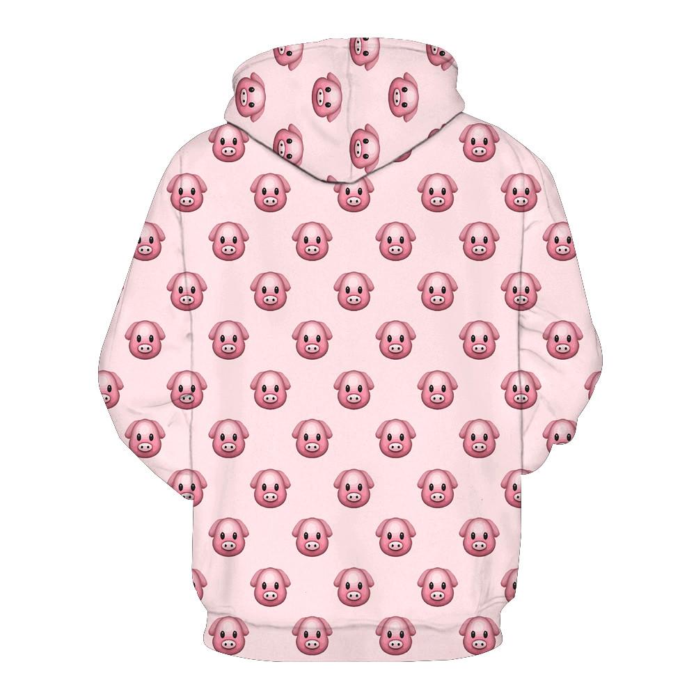 Pig Emoji Hoodie