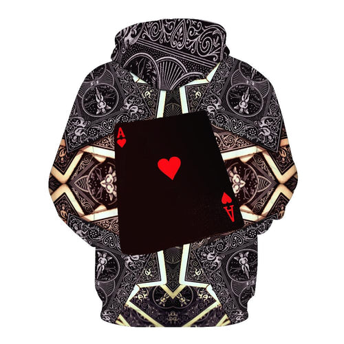 Ace of Hearts Hoodie