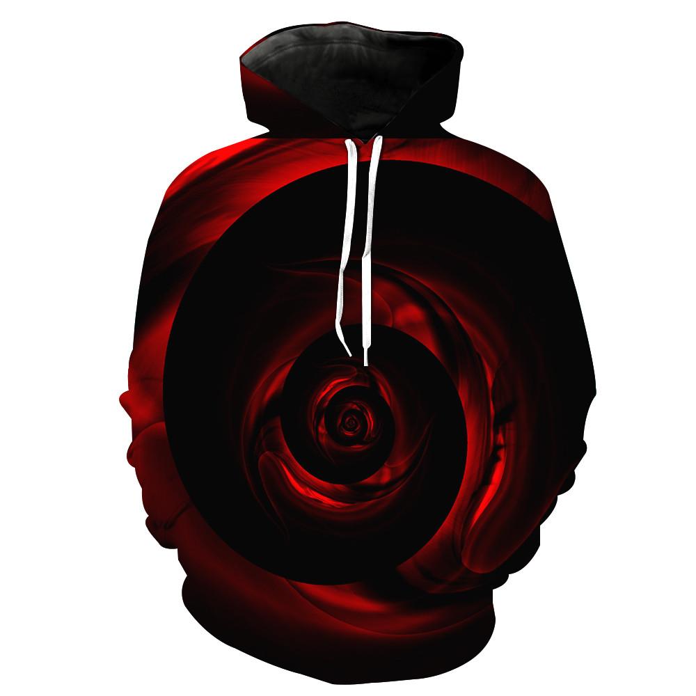 Red Rose Hoodie
