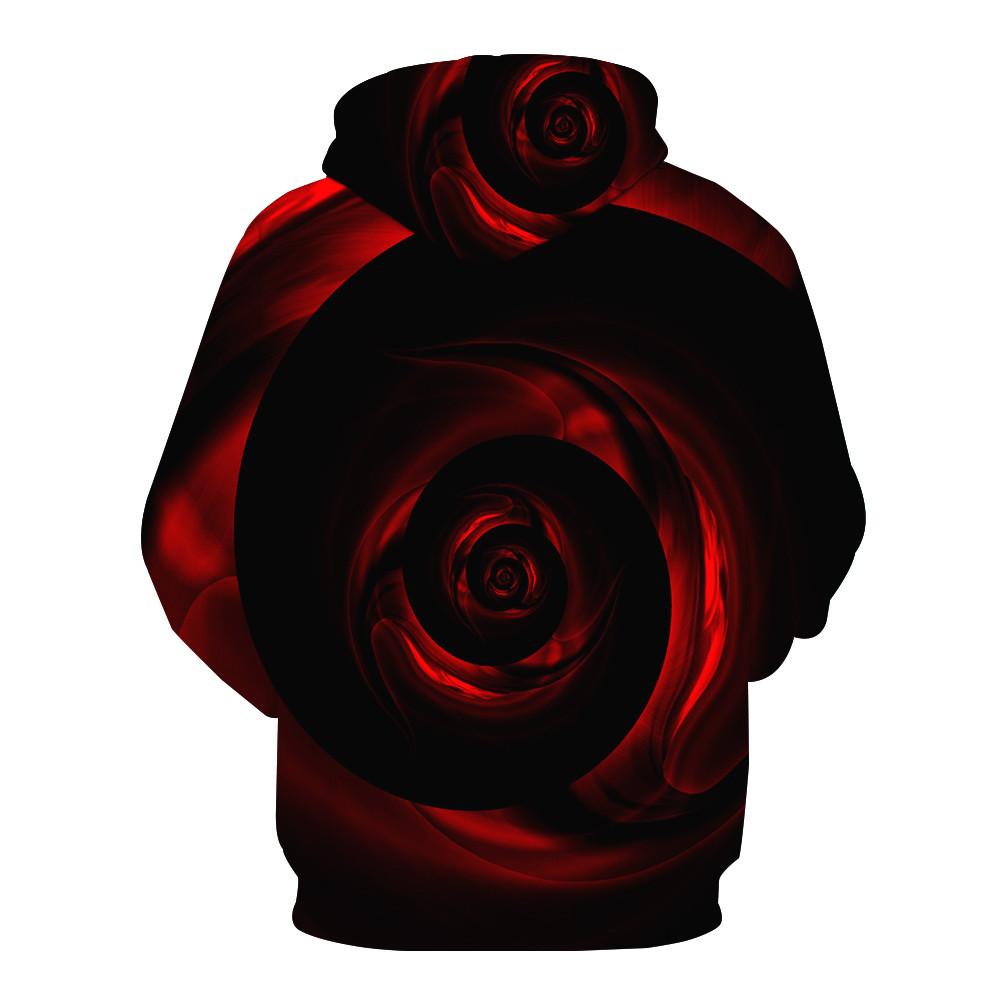 Red Rose Hoodie