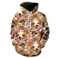 Chihuahua Collage Hoodie