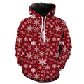 Merry Christmas Snowflakes Hoodie