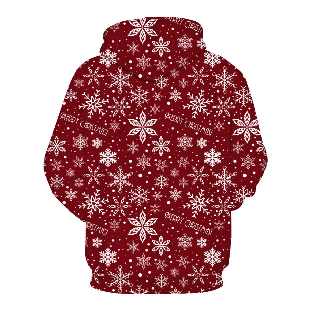 Merry Christmas Snowflakes Hoodie