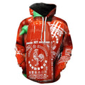 Sriracha Hot Chili Sauce V2 Hoodie