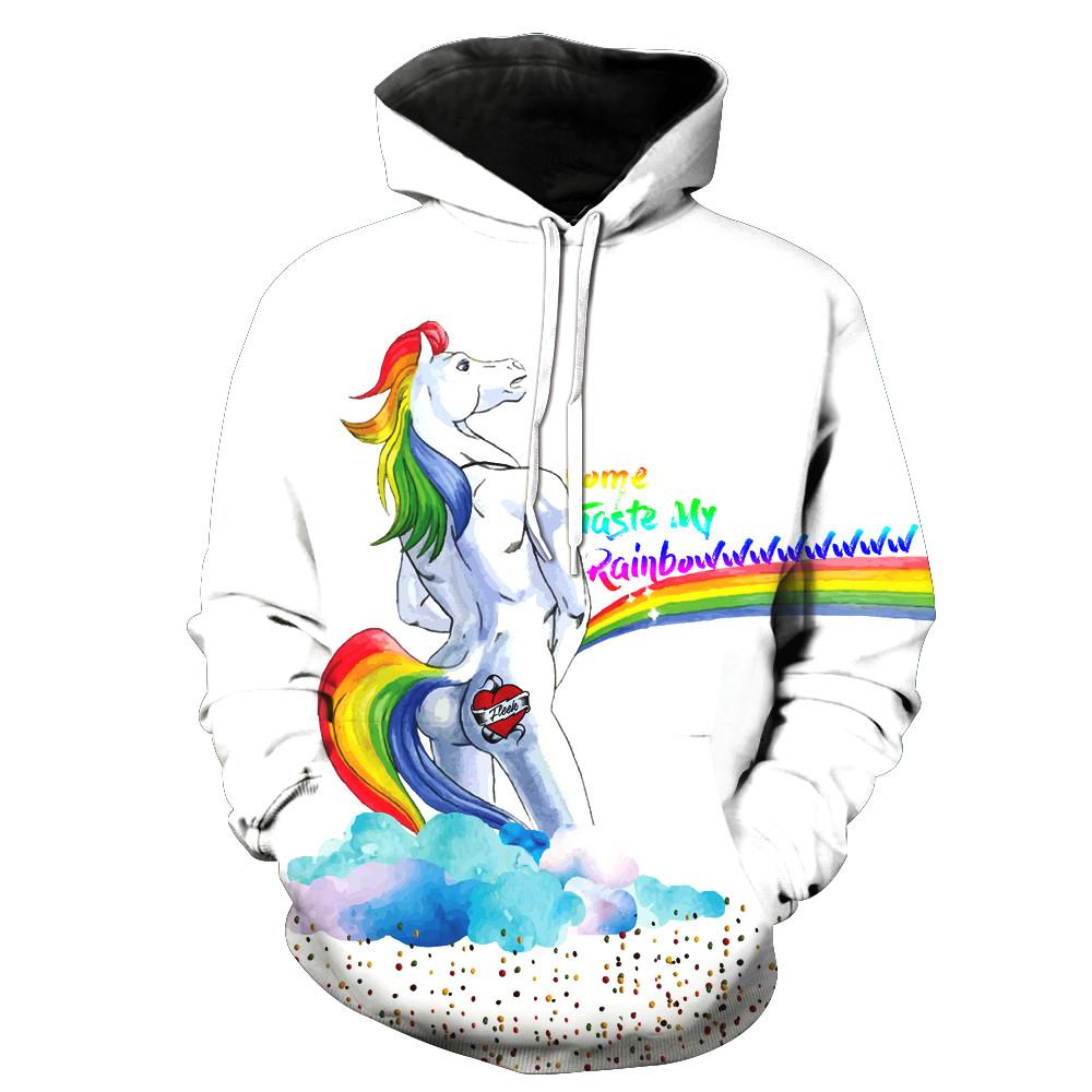 Come Taste My Rainbow Unicorn Hoodie